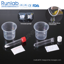 Urine Collection Set with Round Bottom Tube